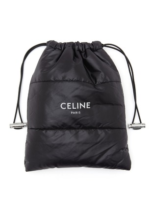 Detail View - Click To Enlarge - CELINE - Logo Acetate Angular Ski Mask