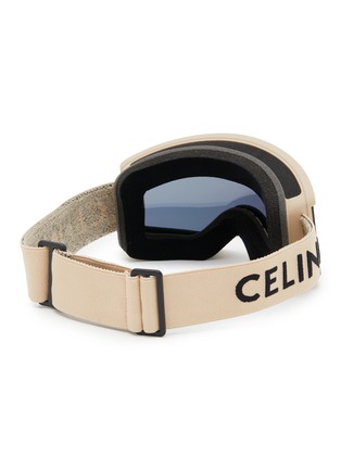 Figure View - Click To Enlarge - CELINE - Logo Acetate Angular Ski Mask