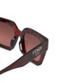 Detail View - Click To Enlarge - FENDI - Fendi Roma Acetate Square Sunglasses