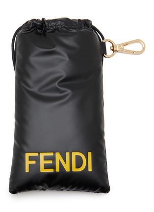 Detail View - Click To Enlarge - FENDI - Fendi Roma Acetate Square Sunglasses