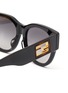 Detail View - Click To Enlarge - FENDI - Baguette Acetate Round Sunglasses