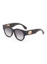 Main View - Click To Enlarge - FENDI - Baguette Acetate Round Sunglasses