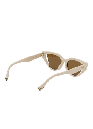 Figure View - Click To Enlarge - FENDI - Fendi Way Acetate Cateye Sunglasses