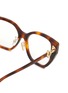 Detail View - Click To Enlarge - FENDI - FF Diamonds Acetate Cateye Optical Glasses