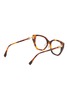 Figure View - Click To Enlarge - FENDI - FF Diamonds Acetate Cateye Optical Glasses