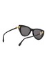 Figure View - Click To Enlarge - FENDI - FF Diamonds Acetate Cateye Sunglasses