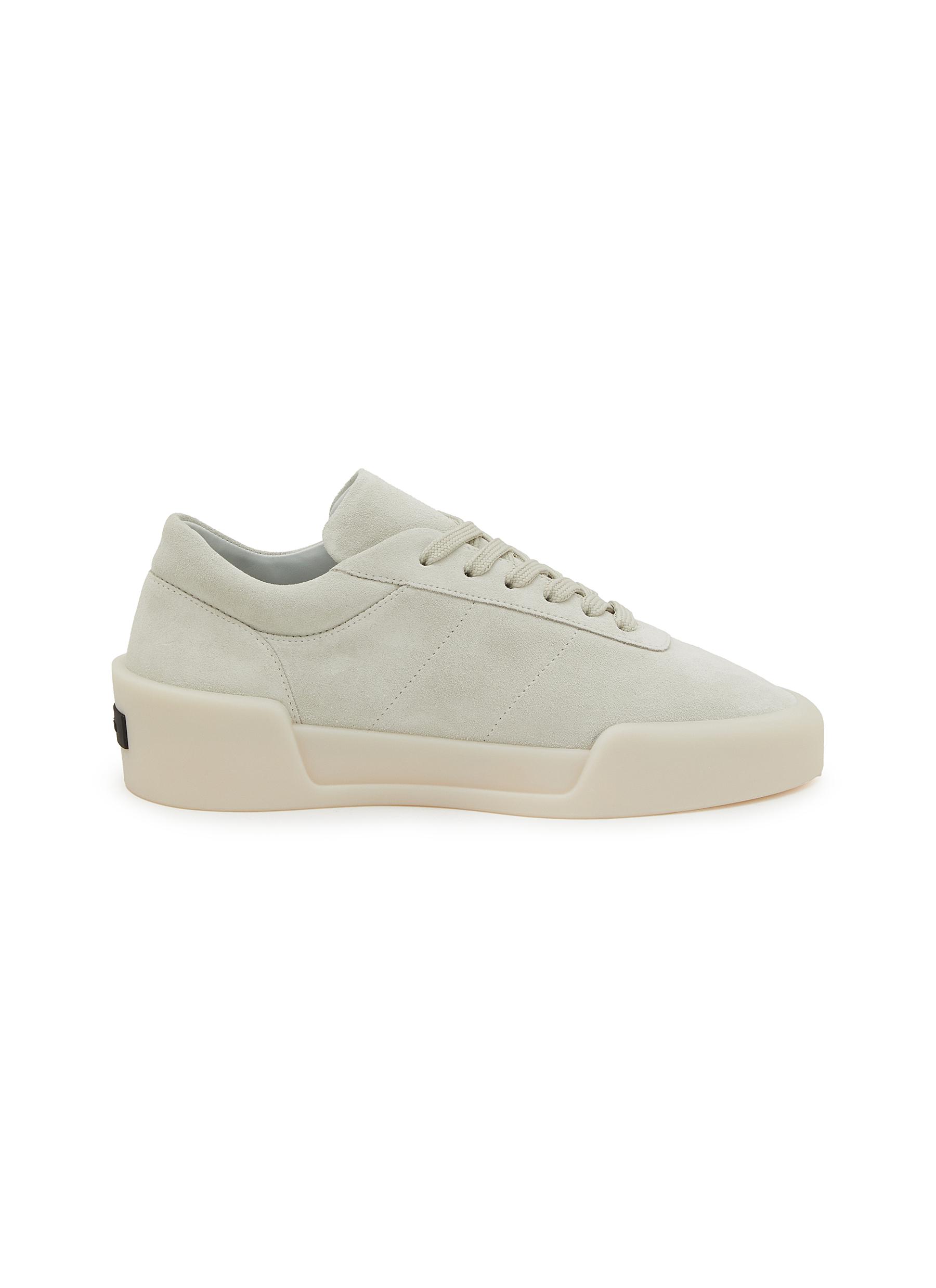 【関税込み】Fear of God カーキ Aerobic Low スニーカー FEAR OF GOD | Aerobic Lo Suede Sneakers | Women | Lane Crawford