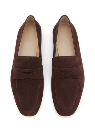 Detail View - Click To Enlarge - LE MONDE BERYL - Soft Suede Loafers