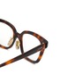 Detail View - Click To Enlarge - LOEWE - Acetate Slim Square Optical Glasses