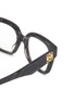 Detail View - Click To Enlarge - LOEWE - Anagram Acetate Square Optical Glasses