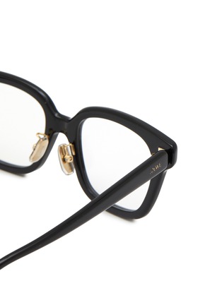 Detail View - Click To Enlarge - LOEWE - Acetate Slim Square Optical Glasses