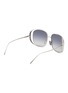 Figure View - Click To Enlarge - LOEWE - Metal Square Sunglasses