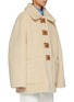 Detail View - Click To Enlarge - DUNST - Unisex Reversible Faux Shearling Edges Coat