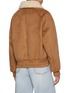 Back View - Click To Enlarge - DUNST - Unisex Faux Shearling Collar Blouson Jacket