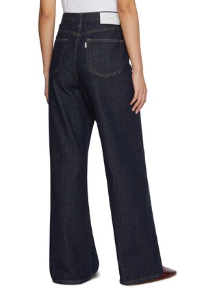 Back View - Click To Enlarge - DUNST - Brushed Cotton Straight Leg Jeans