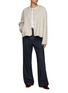 Figure View - Click To Enlarge - DUNST - Brushed Cotton Straight Leg Jeans