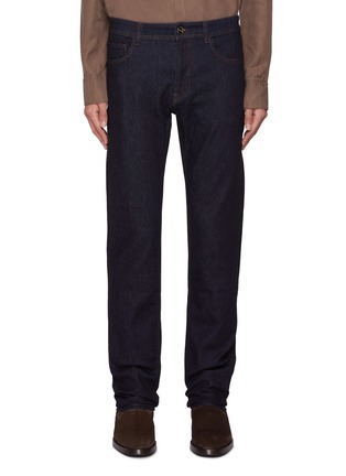 Main View - Click To Enlarge - CANALI - Comfort Denim Jeans