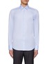 Main View - Click To Enlarge - CANALI - Point Collar Cotton Shirt