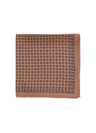 Main View - Click To Enlarge - STEFANOBIGI MILANO - Silk Jacquard Pocket Square