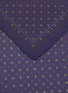 Detail View - Click To Enlarge - STEFANOBIGI MILANO - Silk Jacquard Pocket Square