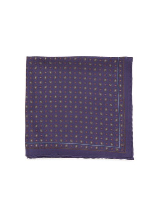 Main View - Click To Enlarge - STEFANOBIGI MILANO - Silk Jacquard Pocket Square