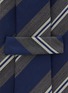 Detail View - Click To Enlarge - STEFANOBIGI MILANO - Stripe Silk Jaquard Tie