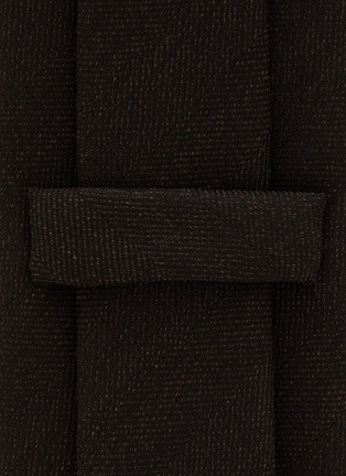 Detail View - Click To Enlarge - STEFANOBIGI MILANO - Wool Harringbone Tie