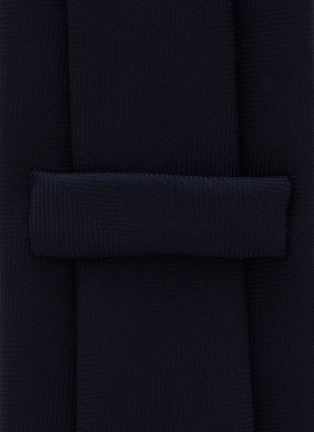 Detail View - Click To Enlarge - STEFANOBIGI MILANO - Wool Harringbone Tie