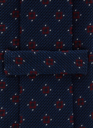 Detail View - Click To Enlarge - STEFANOBIGI MILANO - Floral Silk Granadine Tie