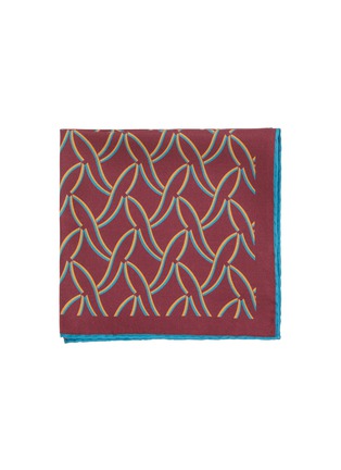 Main View - Click To Enlarge - STEFANOBIGI MILANO - Floral Print Pocket Square