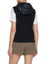 Back View - Click To Enlarge - HERNO - Hybrid Hooded Puffer Gilet