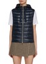 Main View - Click To Enlarge - HERNO - Hybrid Hooded Puffer Gilet