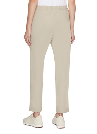 Back View - Click To Enlarge - HERNO - Drawstring Cropped Pants