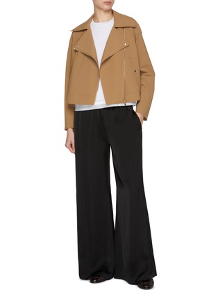 Figure View - Click To Enlarge - HERNO - Scuba Biker Jacket