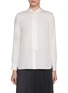 Main View - Click To Enlarge - THEORY - Detachable Neck Tie Silk Shirt