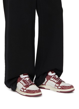 Figure View - Click To Enlarge - AMIRI - Bandana Denim Tetoron MA-1 Men's Sneakers