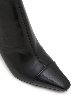 Detail View - Click To Enlarge - SAM EDELMAN - Saige 2 70 Patent Leather Booties