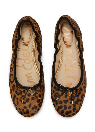 Detail View - Click To Enlarge - SAM EDELMAN - Felicia Valley Leopard Ballerina Flats