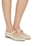 Figure View - Click To Enlarge - SAM EDELMAN - Michaela Gem Mary Jane Flats