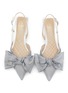 Detail View - Click To Enlarge - SAM EDELMAN - Treena 40 Leather Slingback Pumps