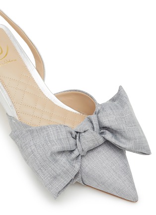 Detail View - Click To Enlarge - SAM EDELMAN - Treena 40 Leather Slingback Pumps