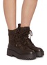 Figure View - Click To Enlarge - SAM EDELMAN - Elliot Suede Leather Combat Boots