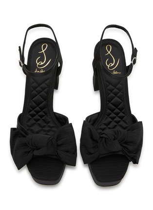 Detail View - Click To Enlarge - SAM EDELMAN - Julieta 95 Satin Platform Sandals