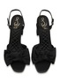 Detail View - Click To Enlarge - SAM EDELMAN - Julieta 95 Satin Platform Sandals