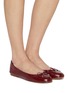 Figure View - Click To Enlarge - SAM EDELMAN - Felicia Patent Leather Ballerina Flats