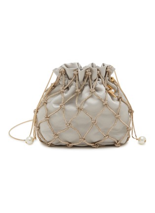 Main View - Click To Enlarge - ROSANTICA - Selene Capri Crystal Faux Pearl Crossbody Bag