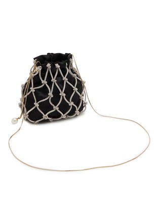 Detail View - Click To Enlarge - ROSANTICA - Selene Capri Crystal Faux Pearl Crossbody Bag