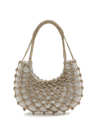 Main View - Click To Enlarge - ROSANTICA - Nod Crystal Embellished Hobo Bag