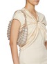 Figure View - Click To Enlarge - ROSANTICA - Nod Crystal Embellished Hobo Bag