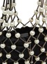 Detail View - Click To Enlarge - ROSANTICA - Ostrica Faux Pearl Crystal Embellished Bag